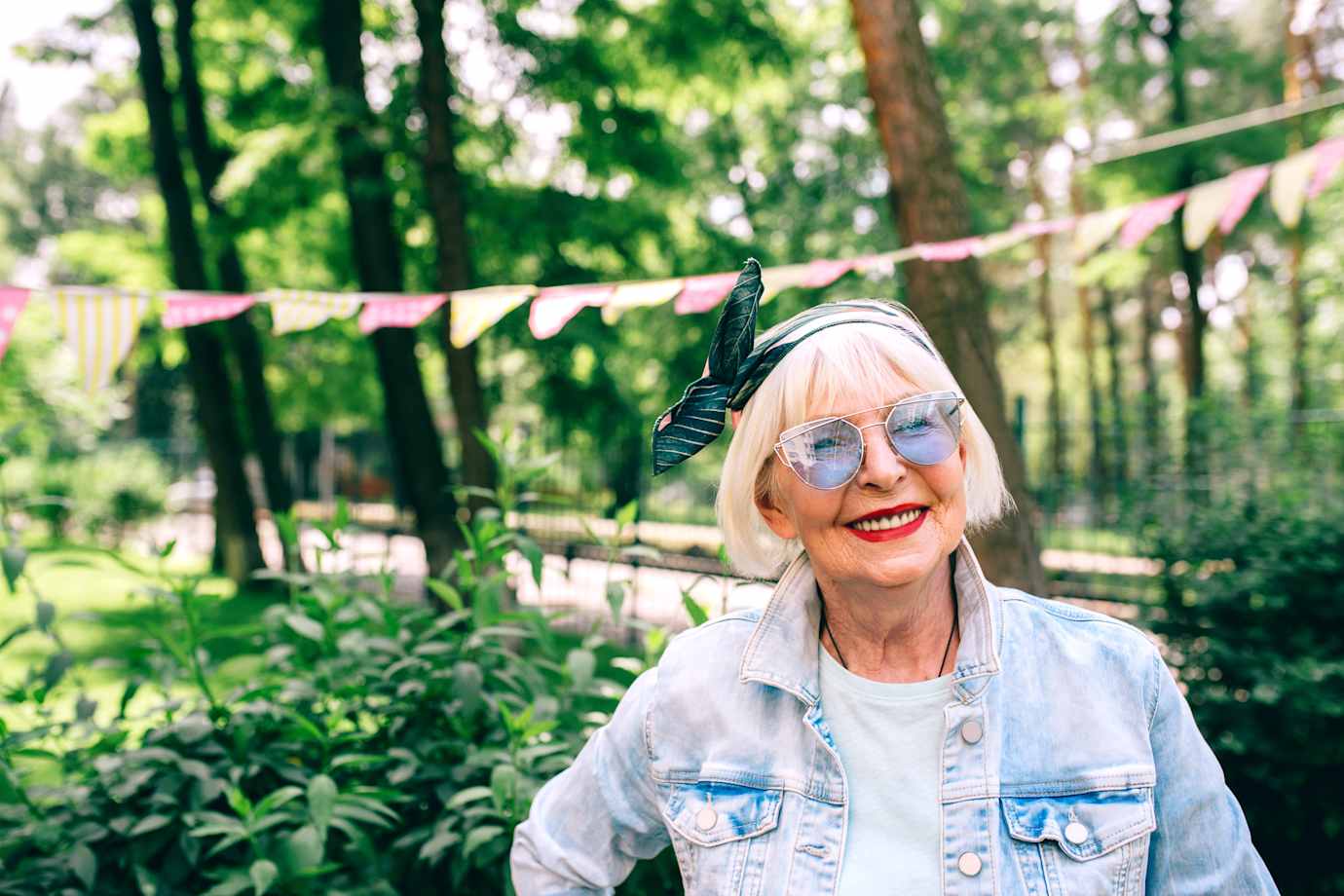 Woman at festival