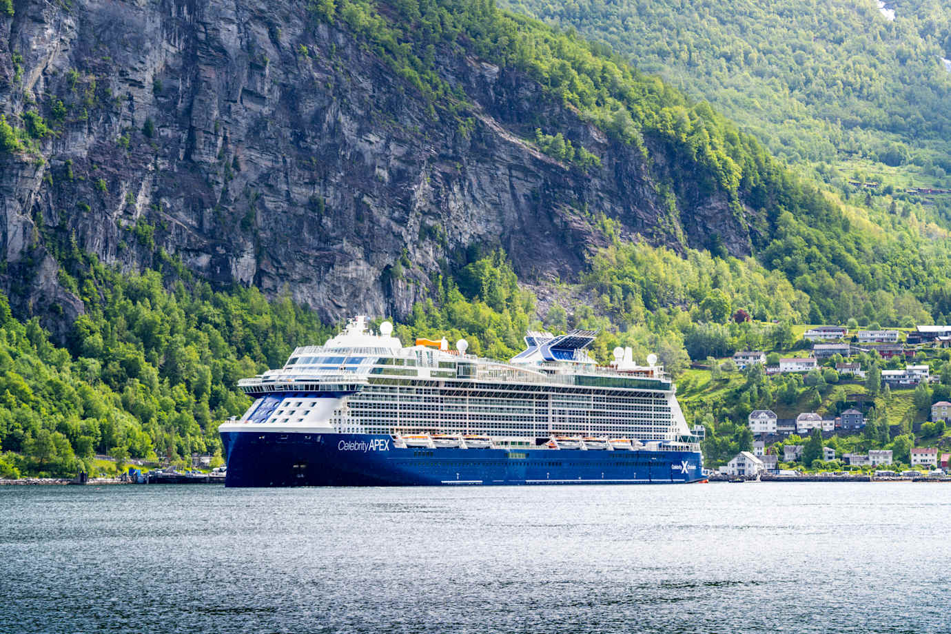 celebrity cruise ship in norway