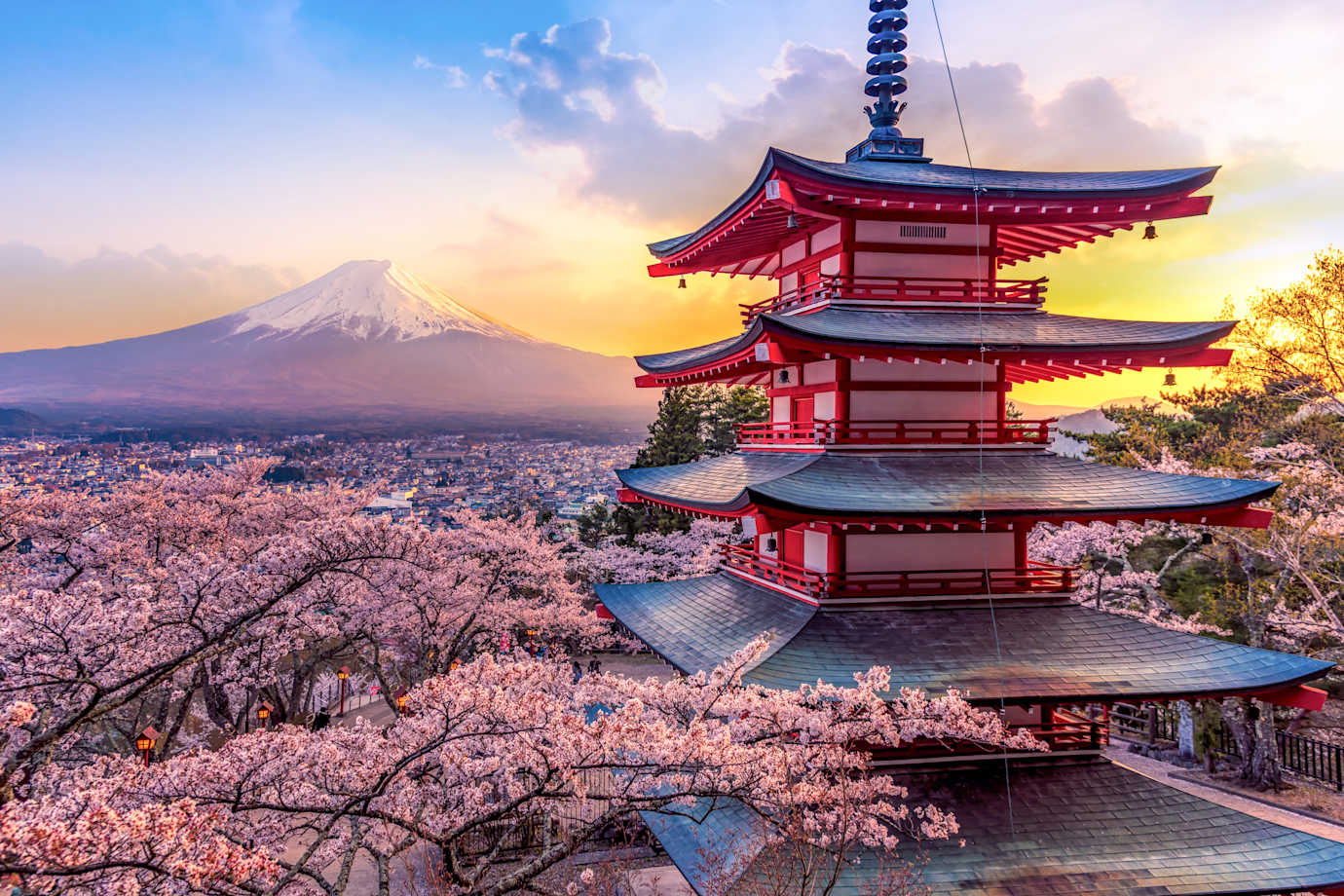 mount fuju in japan