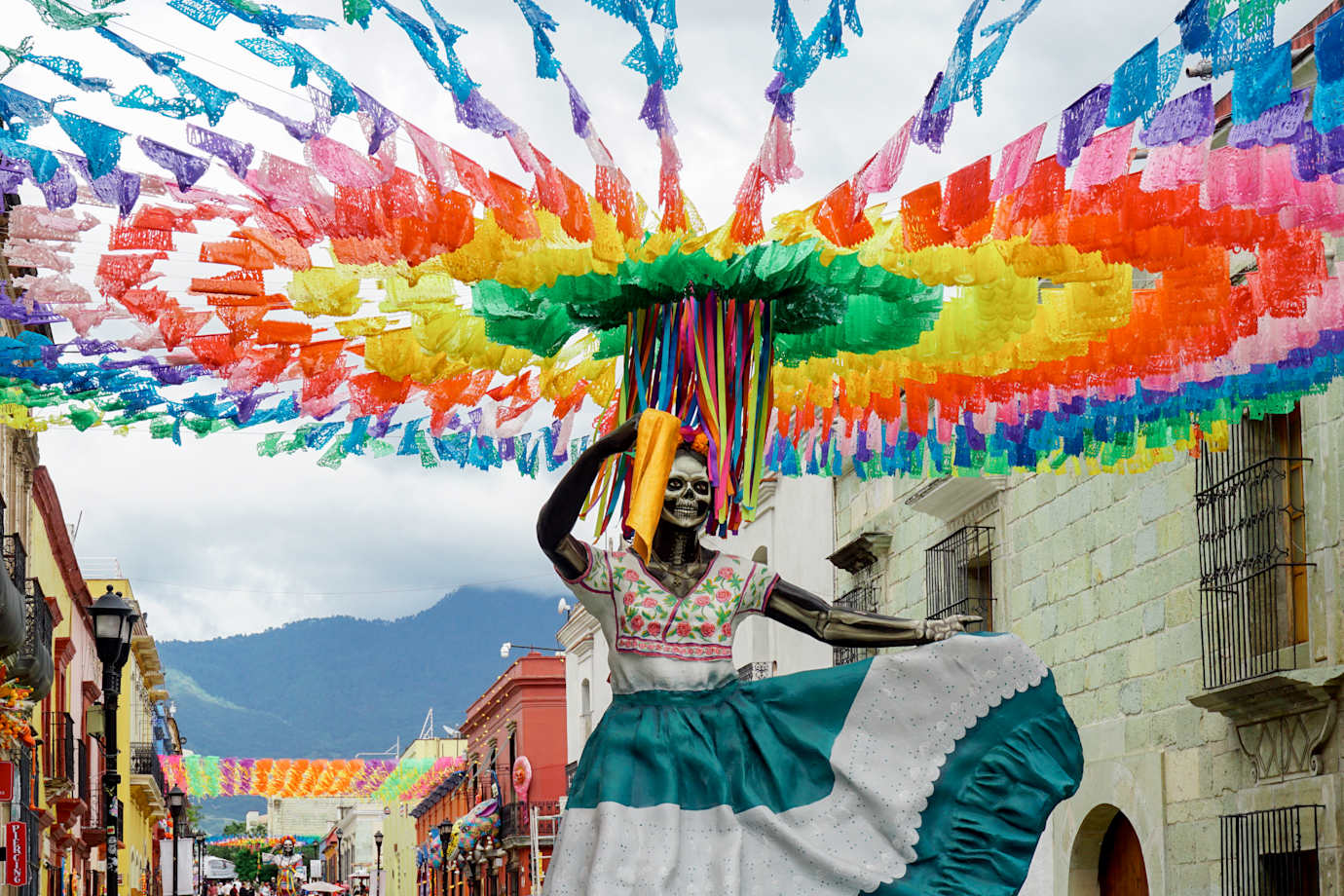 oaxaca mexico street parade