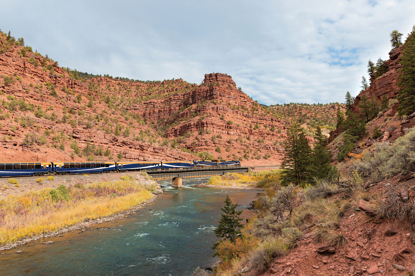 Rocky Mountaineer’s Rockies to the Red Rocks on the rails in Utah.