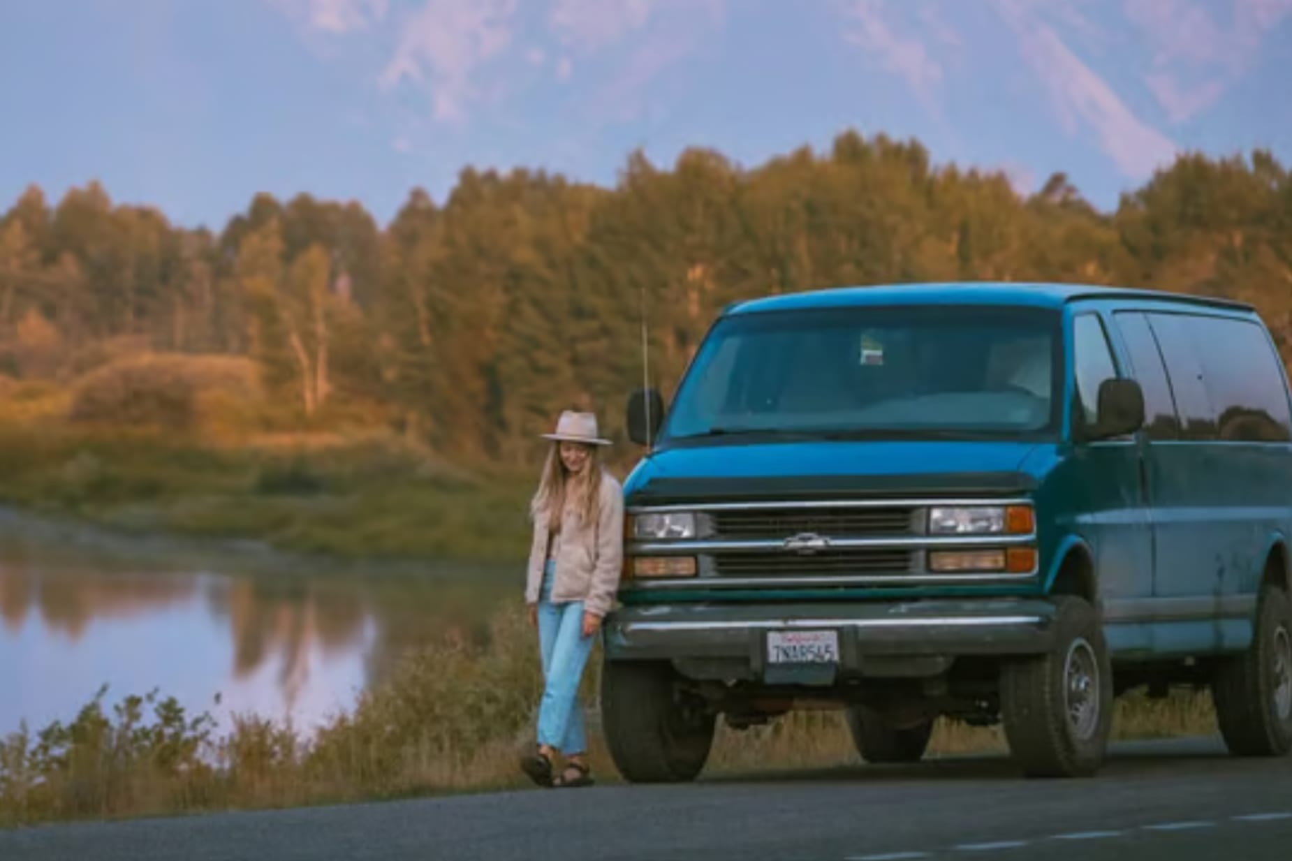 AAA Member near her van