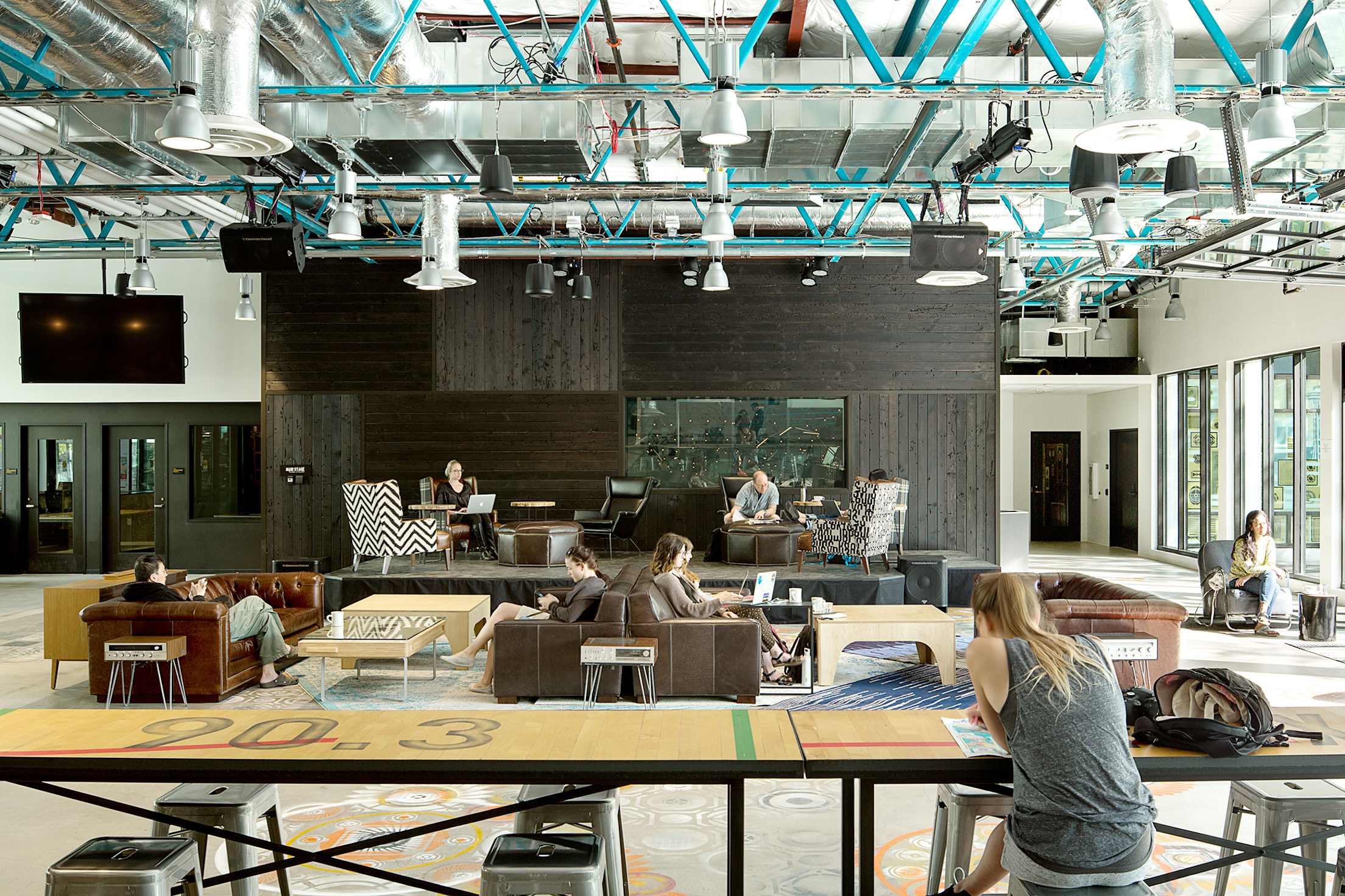 La Marzocco Cafe at KEXP in Seattle Center, picture