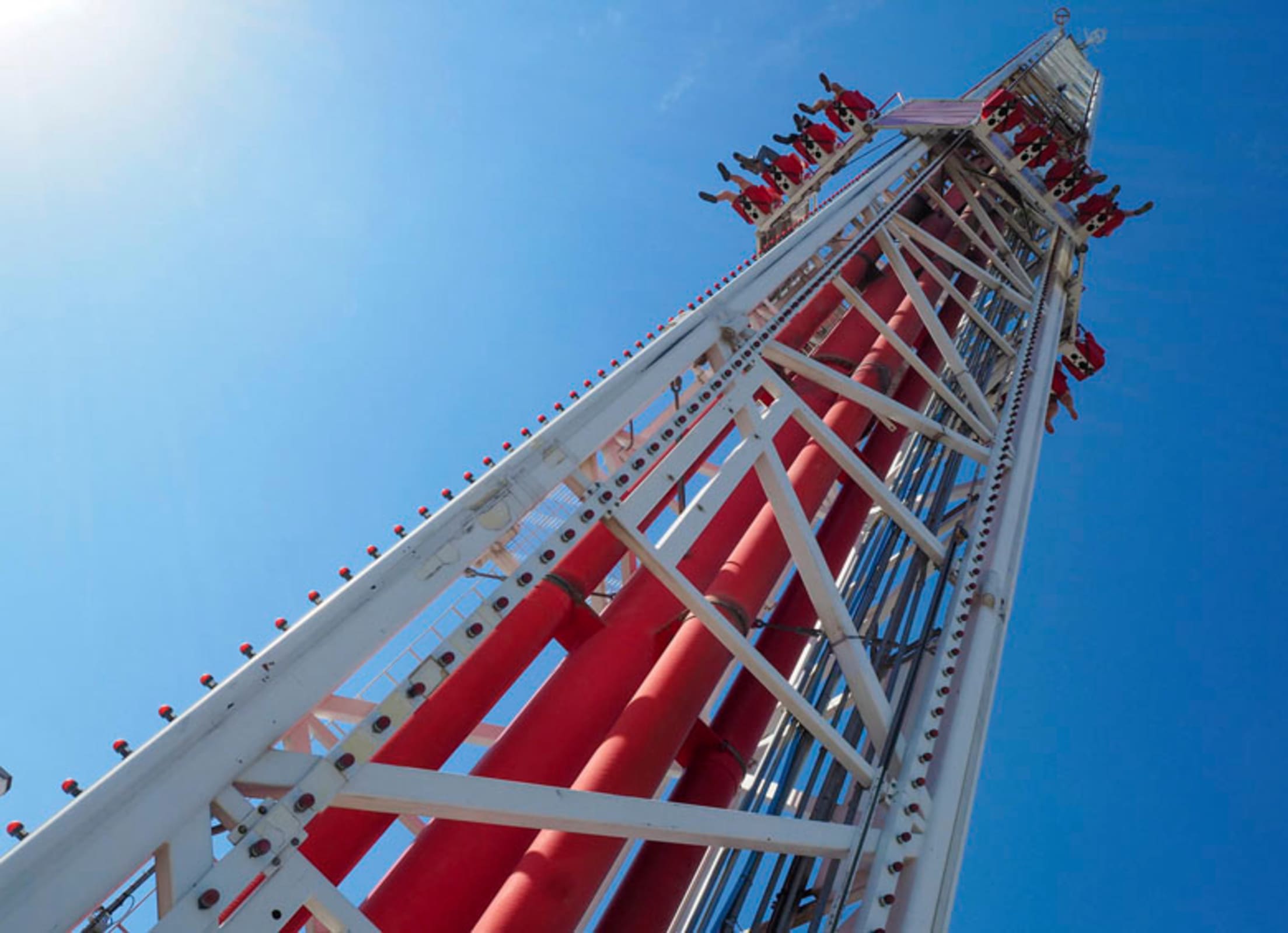 Big Shot ride at Stratosphere Tower in Las Vegas, Nevada, picture
