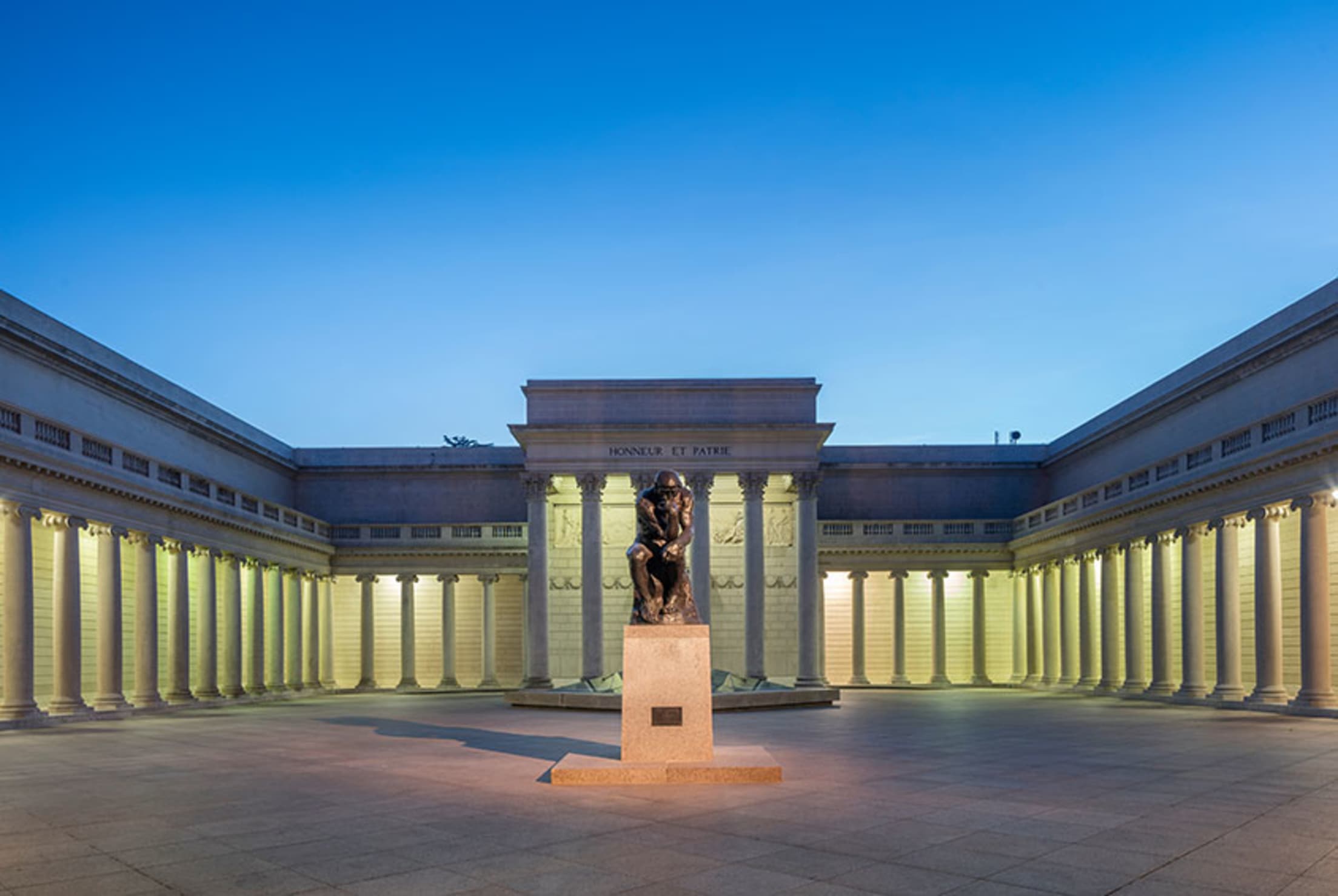San Francisco Legion of Honor from Vertigo, picture