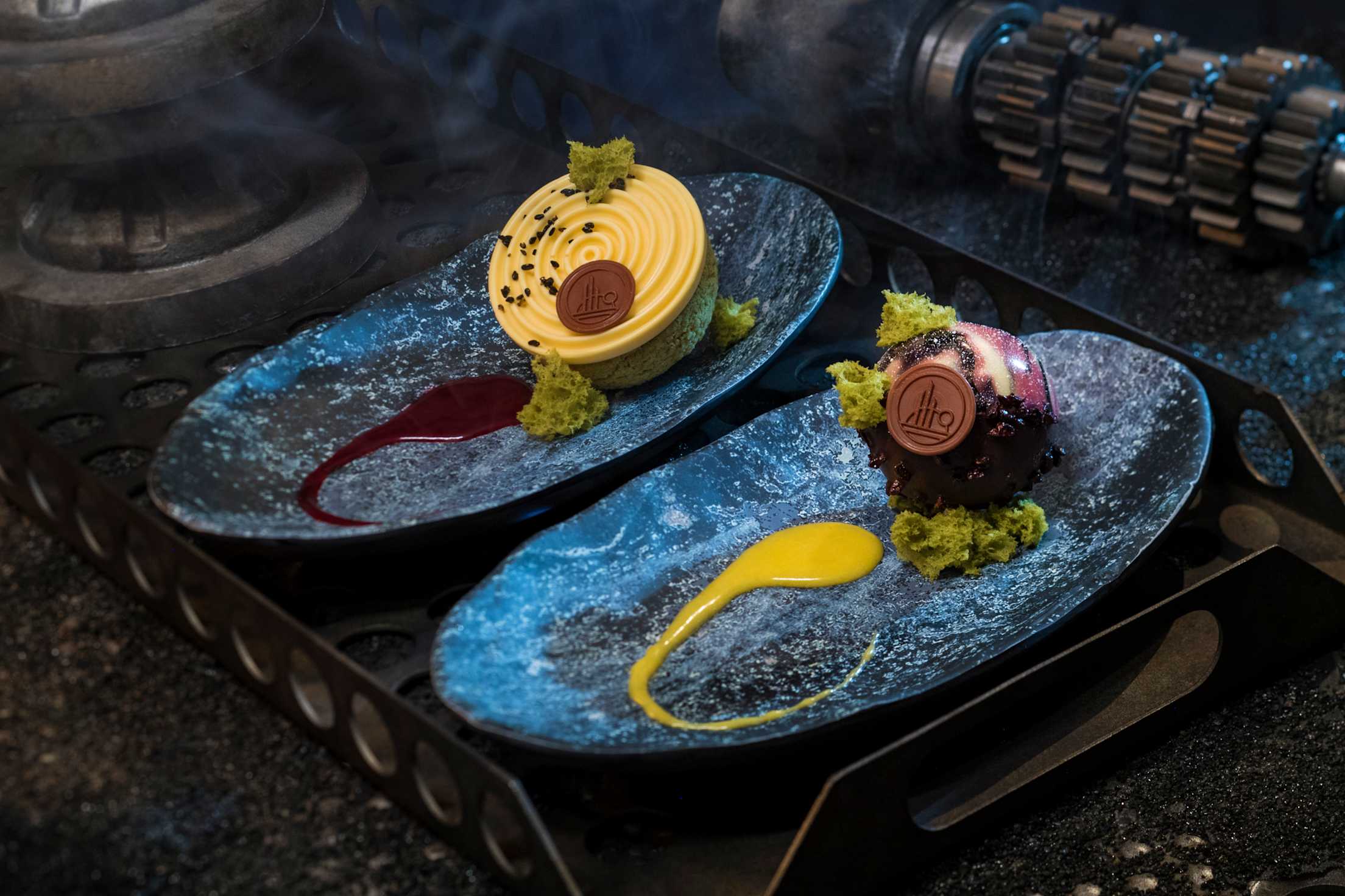 desserts at Docking Bay 7 Food and Cargo in Disneyland's Star Wars: Galaxy's Edge