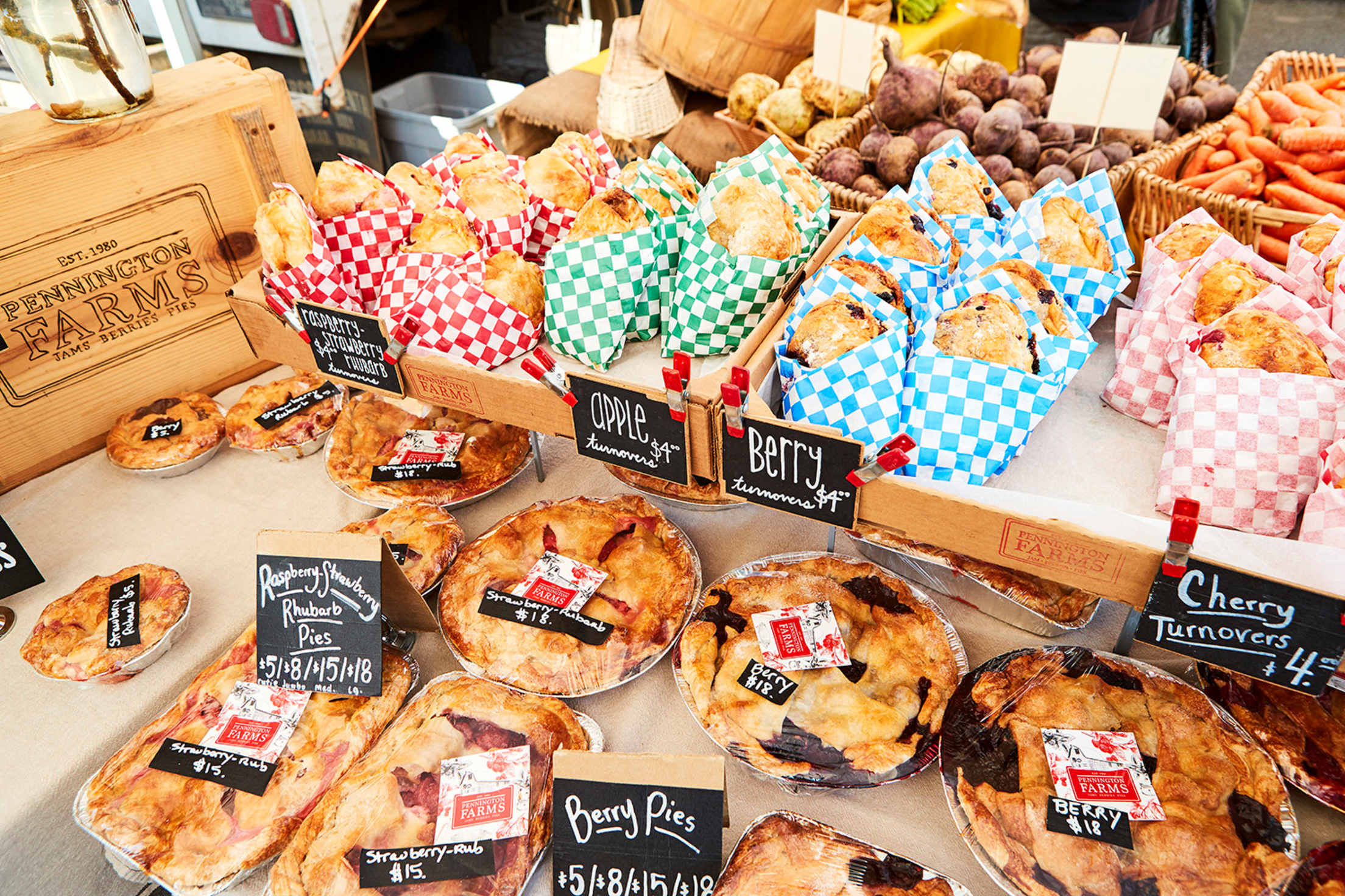 Pennington Farms' turnovers in Grants Pass, Oregon, picture