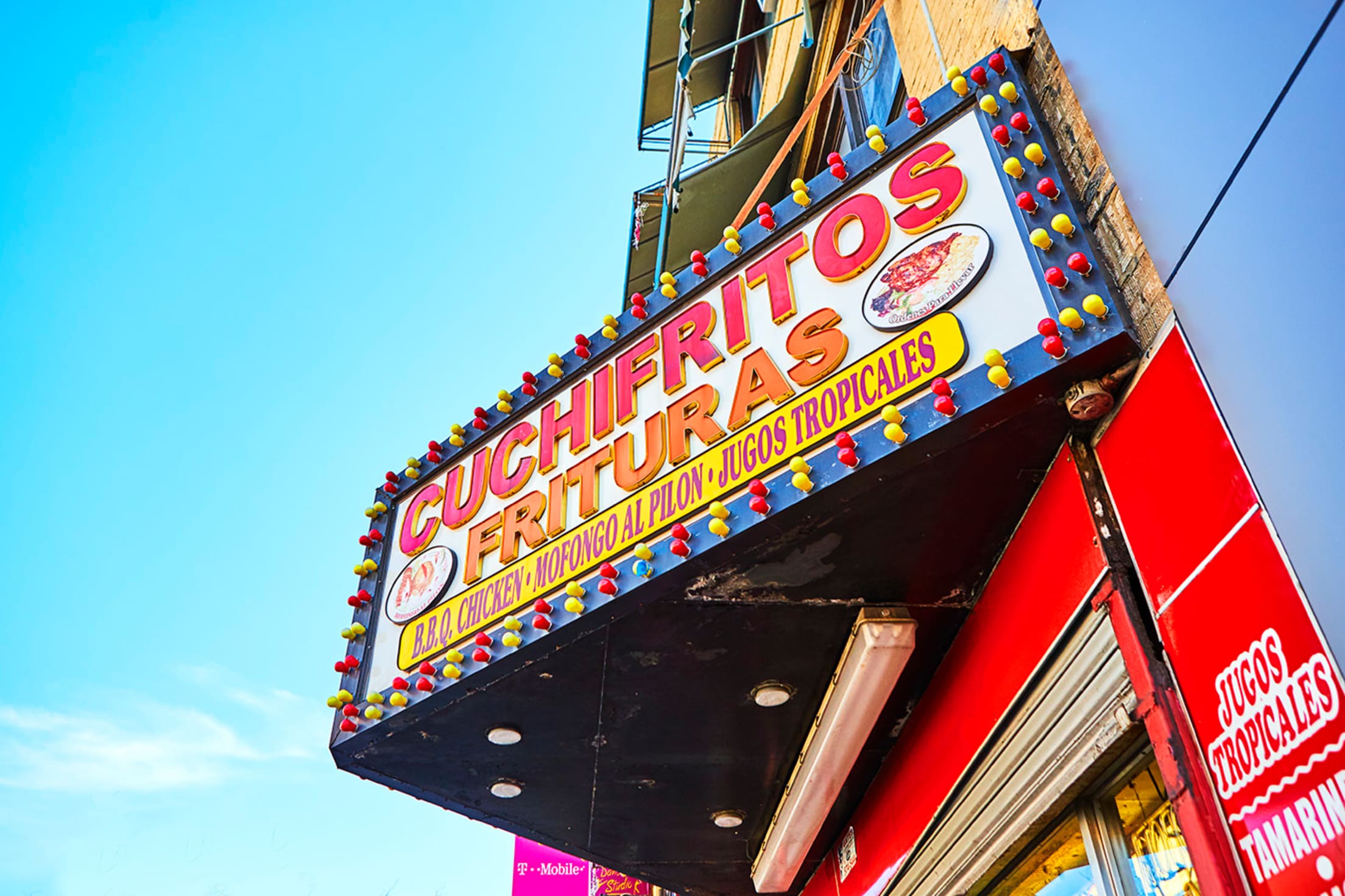Puerto Rican–style plantains at Cuchifritos in East Harlem neighborhood of Manhattan, New York City, picture