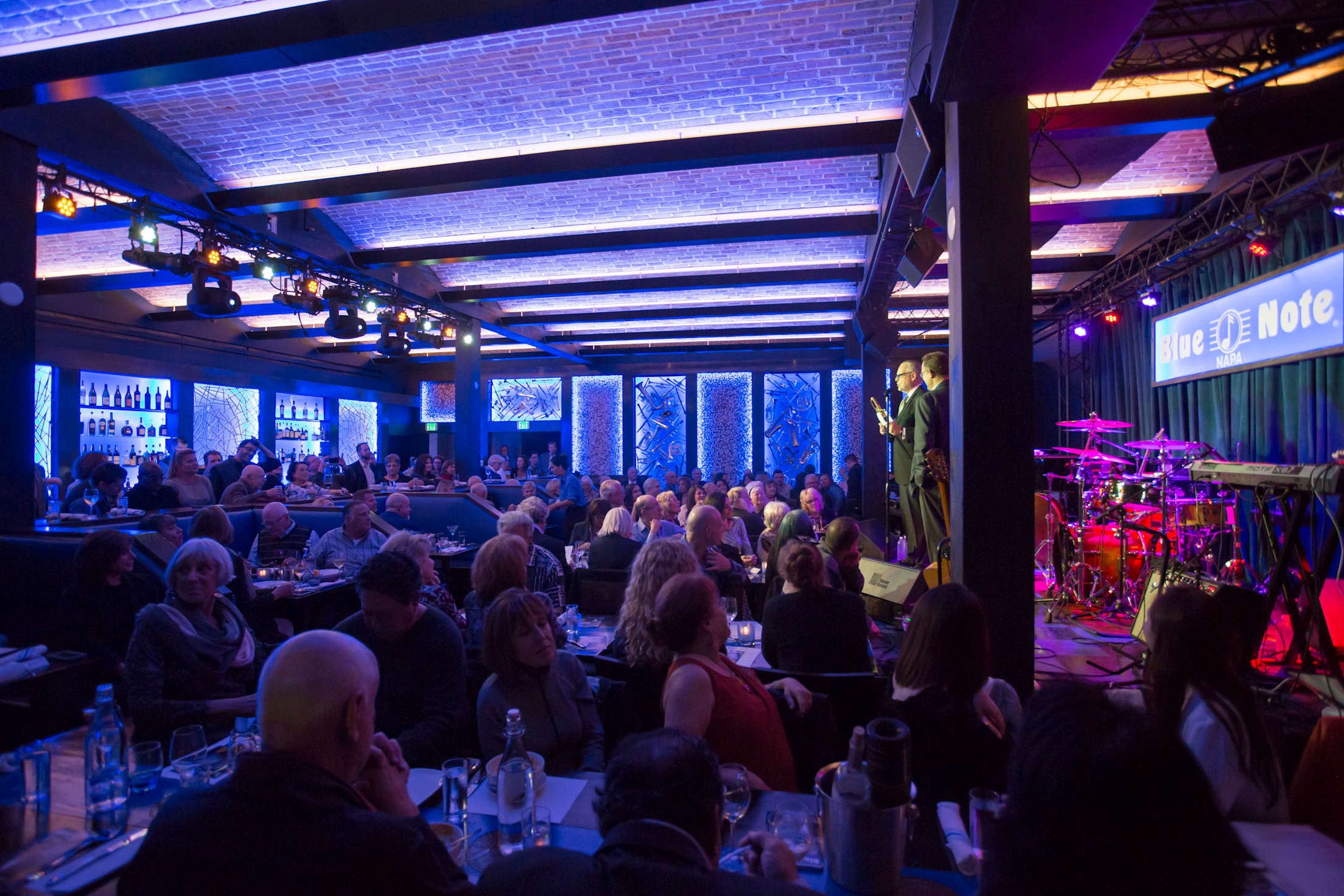 Blue Note Napa show and stage, picture