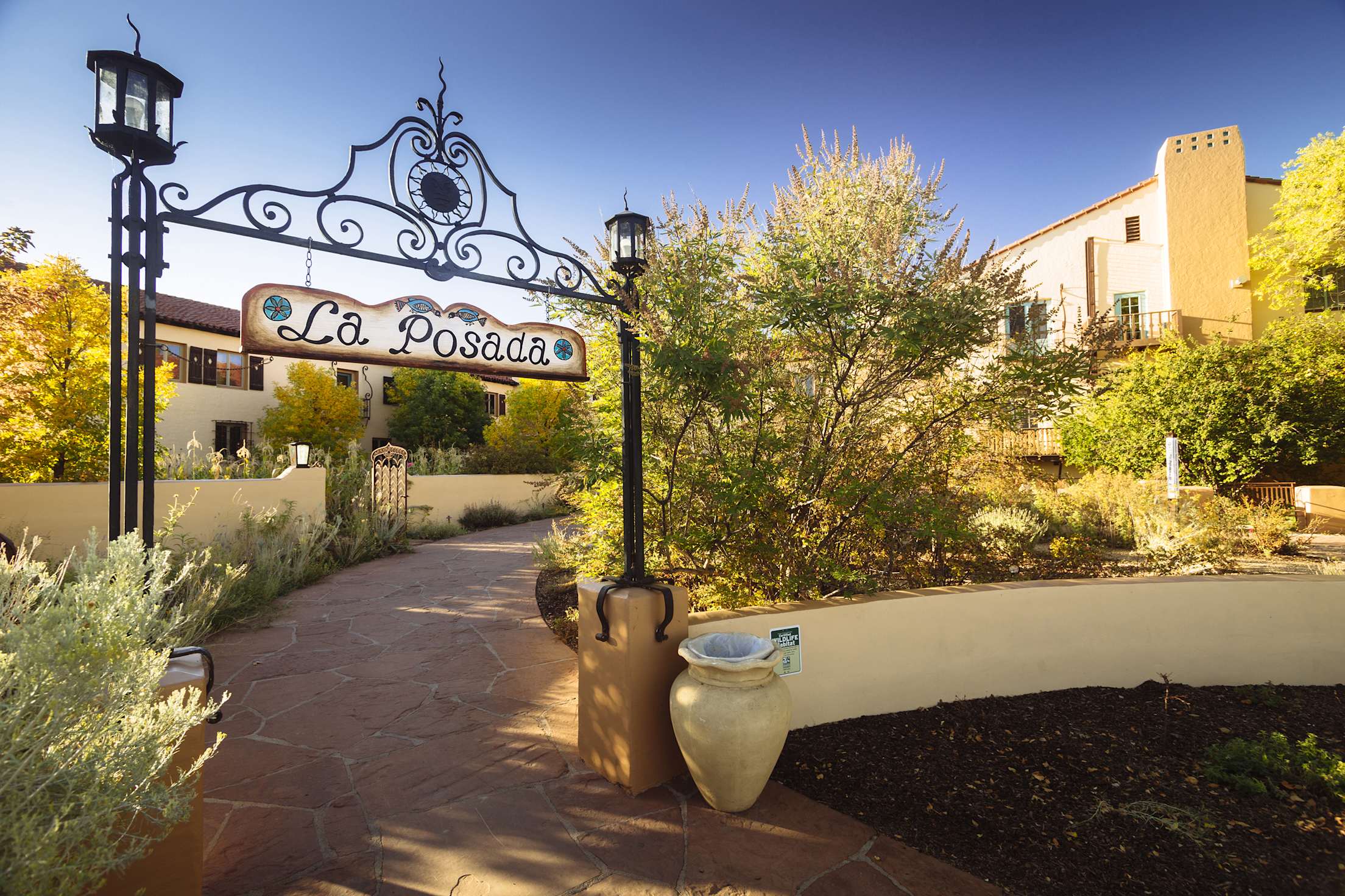 the La Posada Hotel is the oldest building in Winslow, Arizona, picture