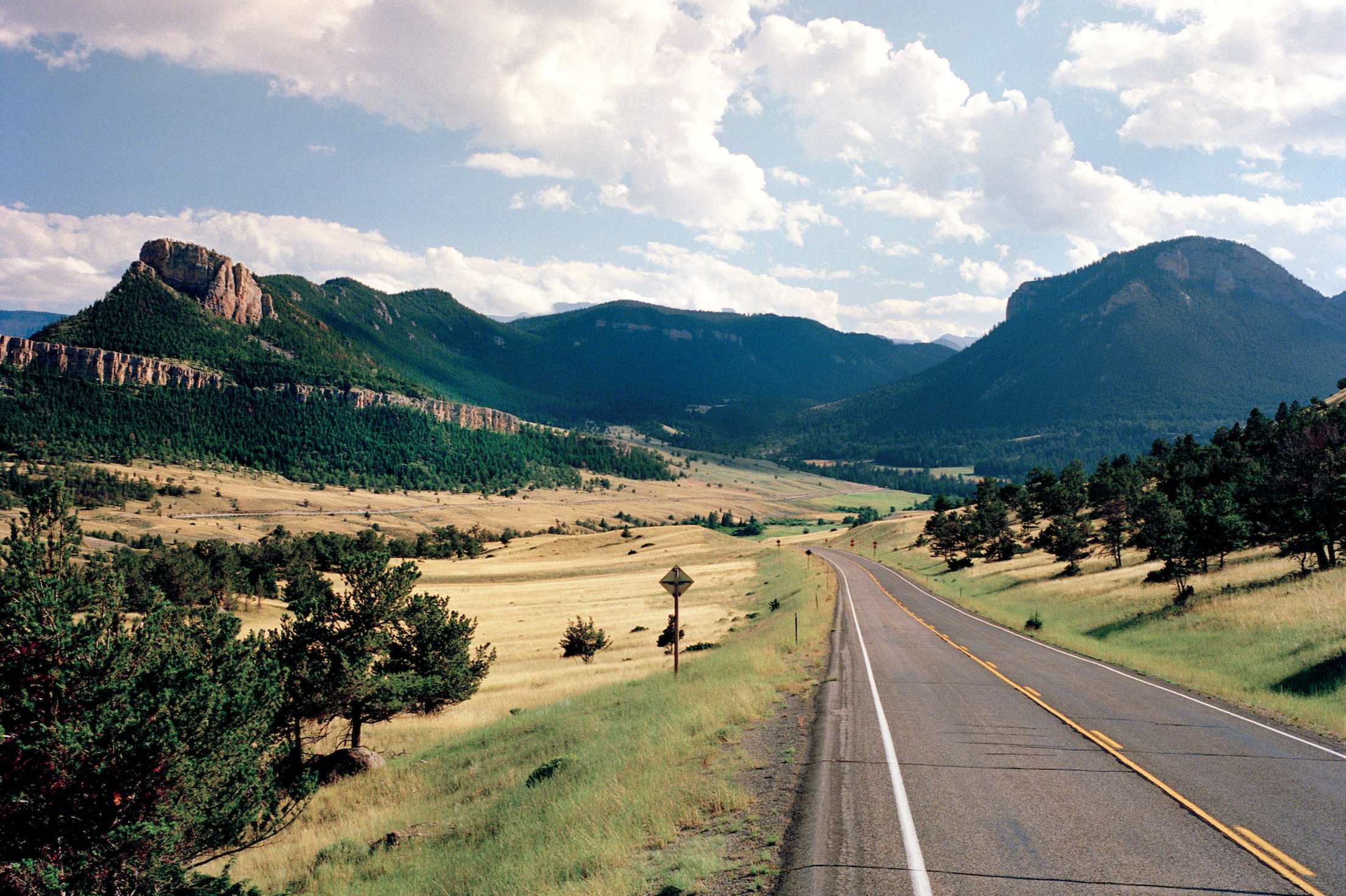 Chief Joseph Scenic Highway in Wyoming near Yellowstone National Park, picture