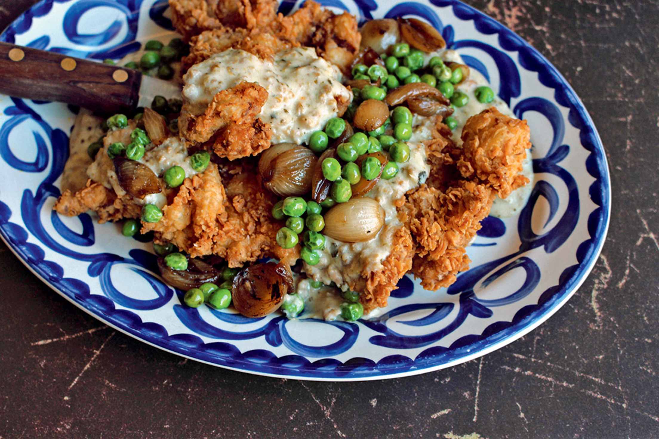 fried chicken at Dove's Luncheonette, picture