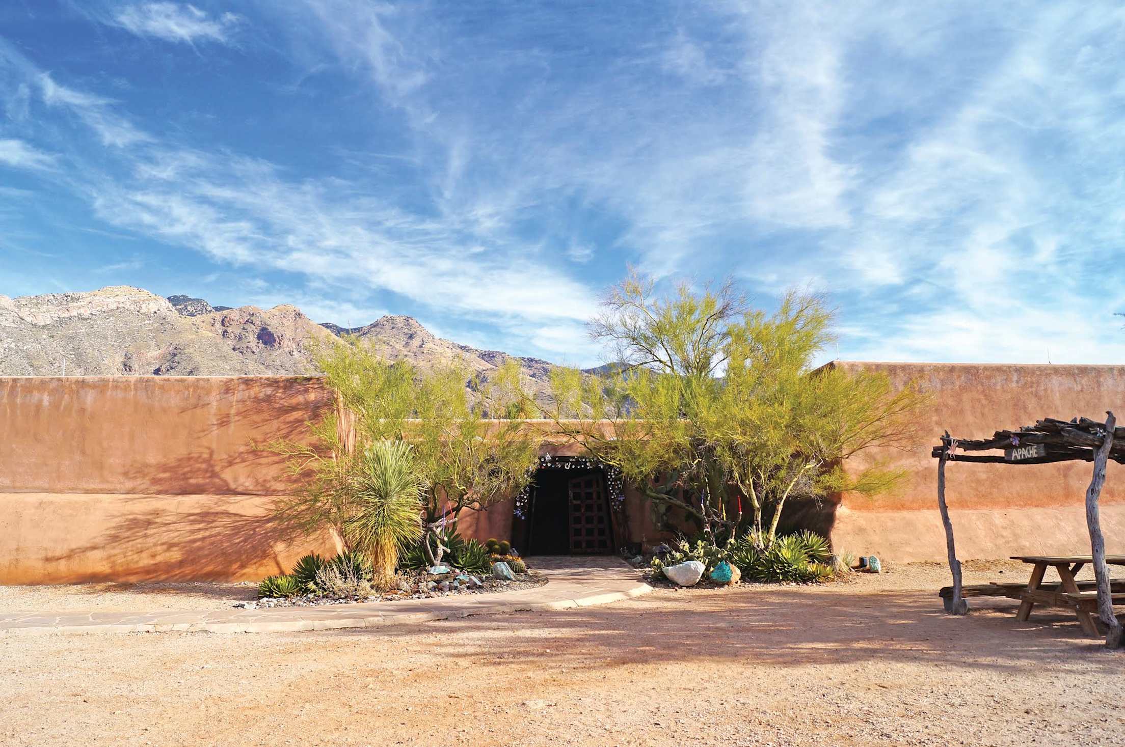 the entrance to DeGrazia Gallery in the Sun in Tucson, picture