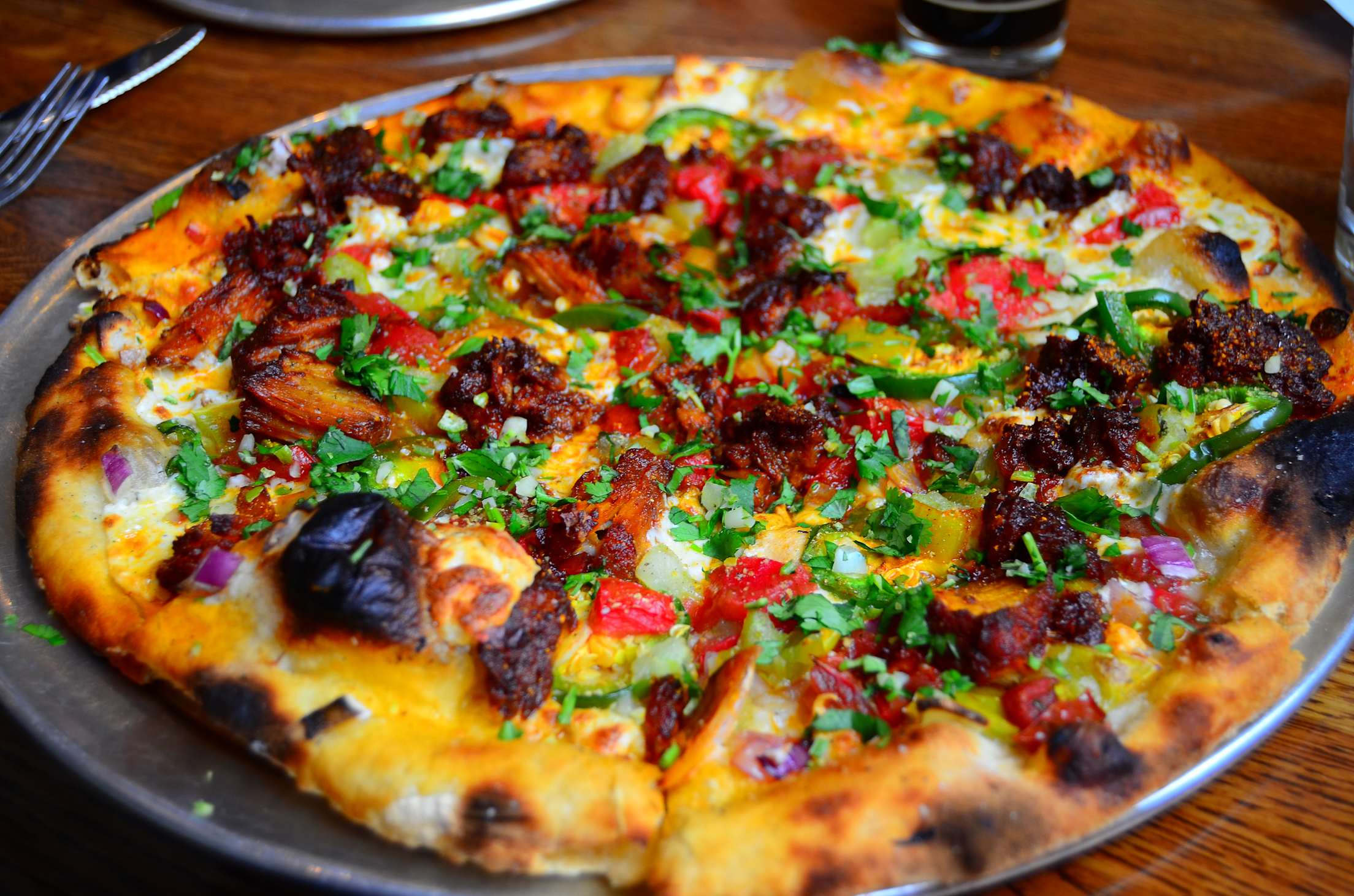 Pizza at Dr. Field Goods Kitchen, photo
