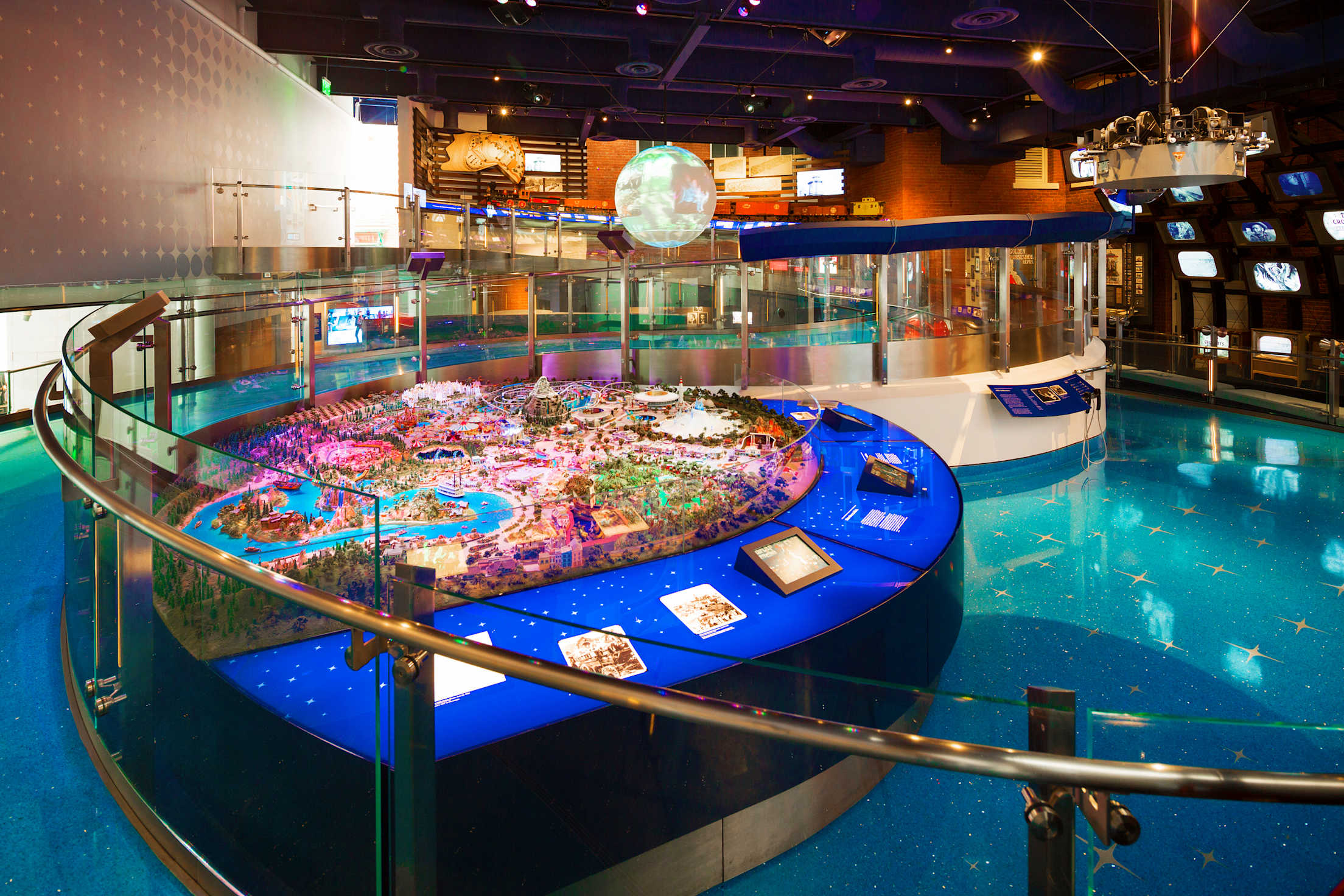 The Disneyland of Walt's Imagination model at The Walt Disney Family Museum in San Francisco.
