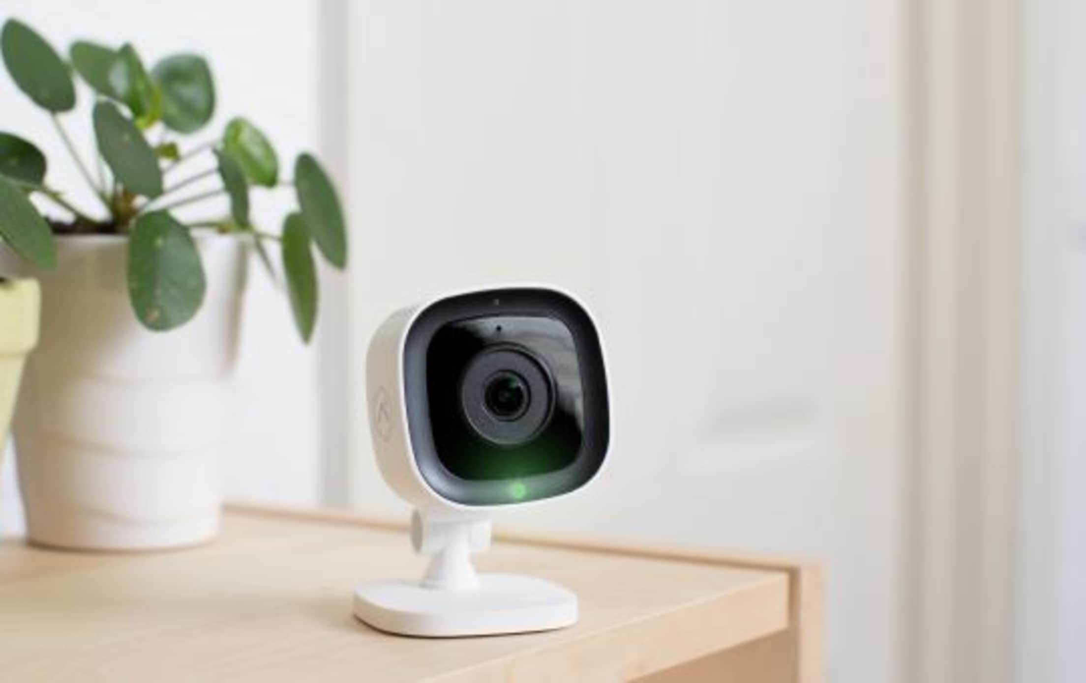 Camera powered up