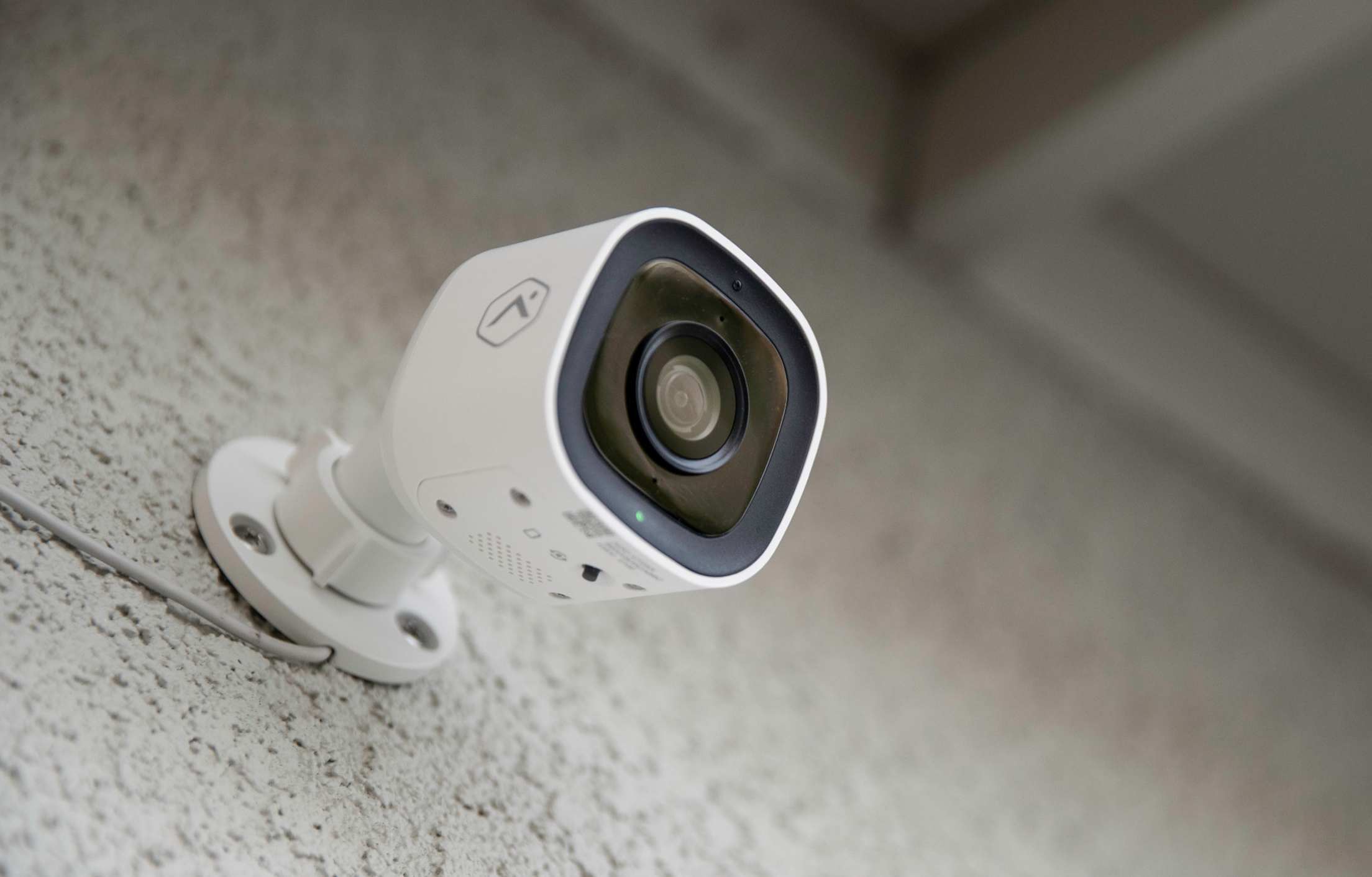 Camera with green light