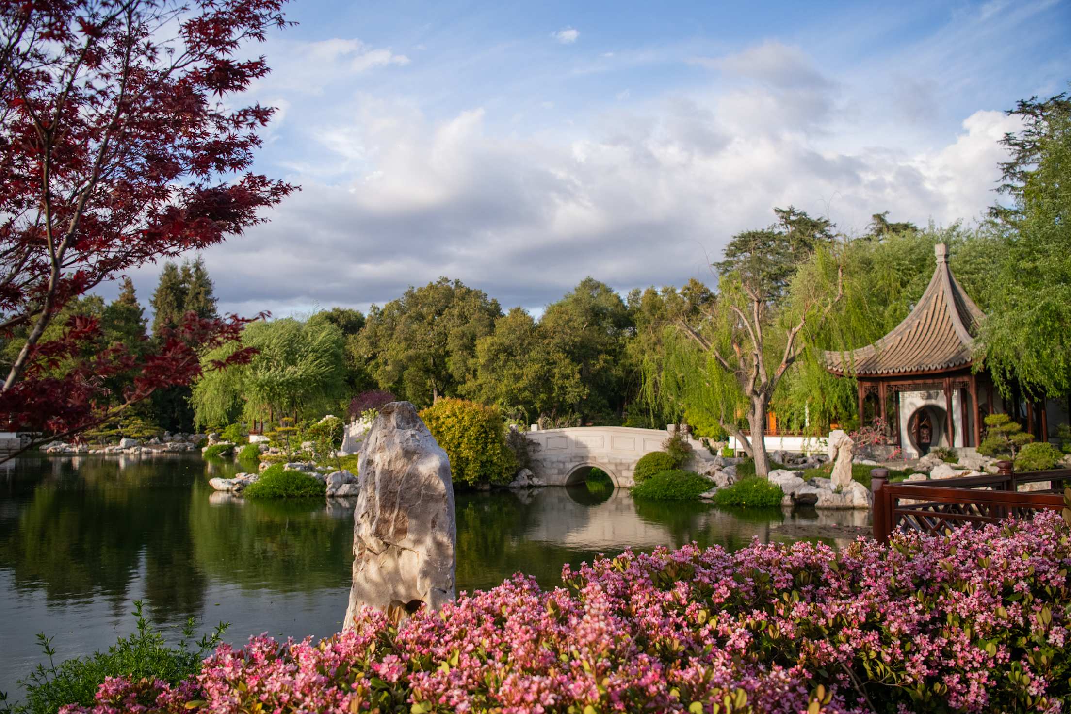 The Huntington's Chinese Garden in San Marino, Caliornia.