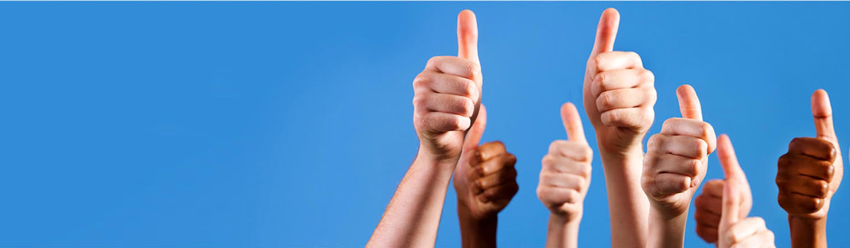 AAA Team Members give thumbs up to serving their communities