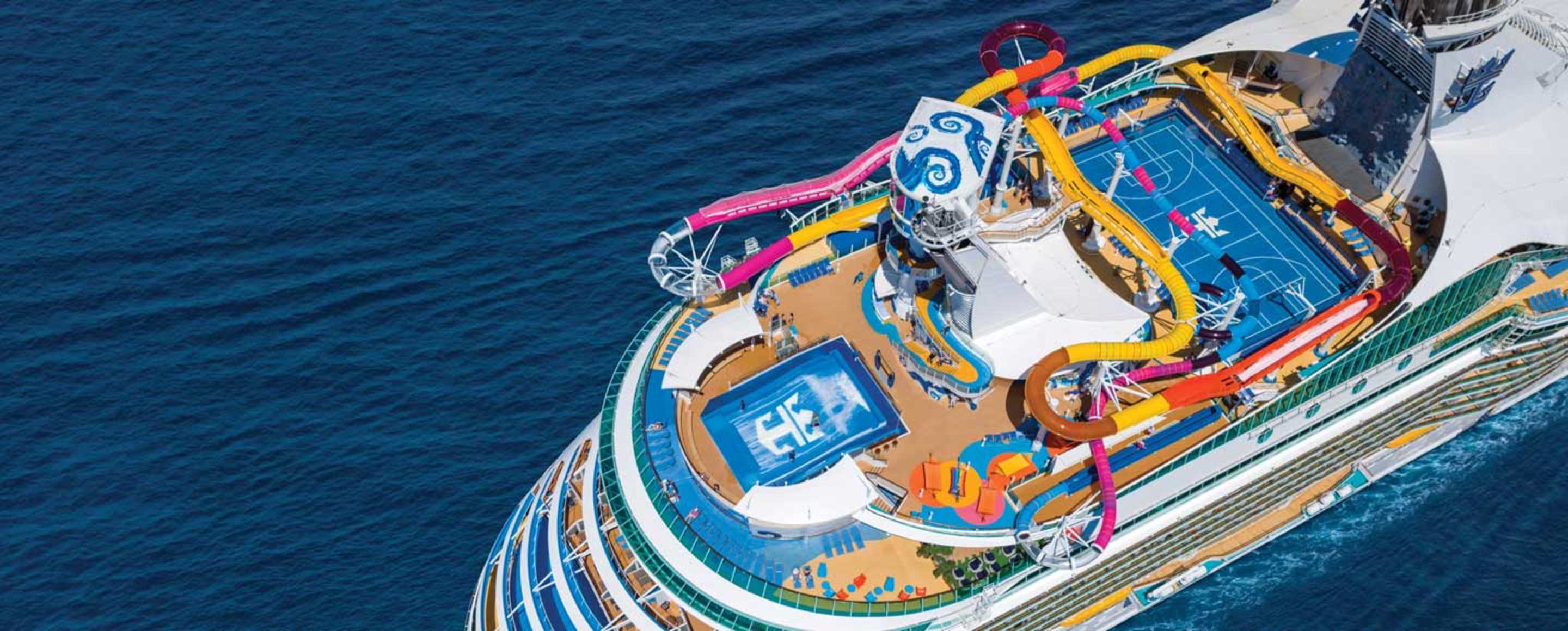 aerial image of navigator of the seas