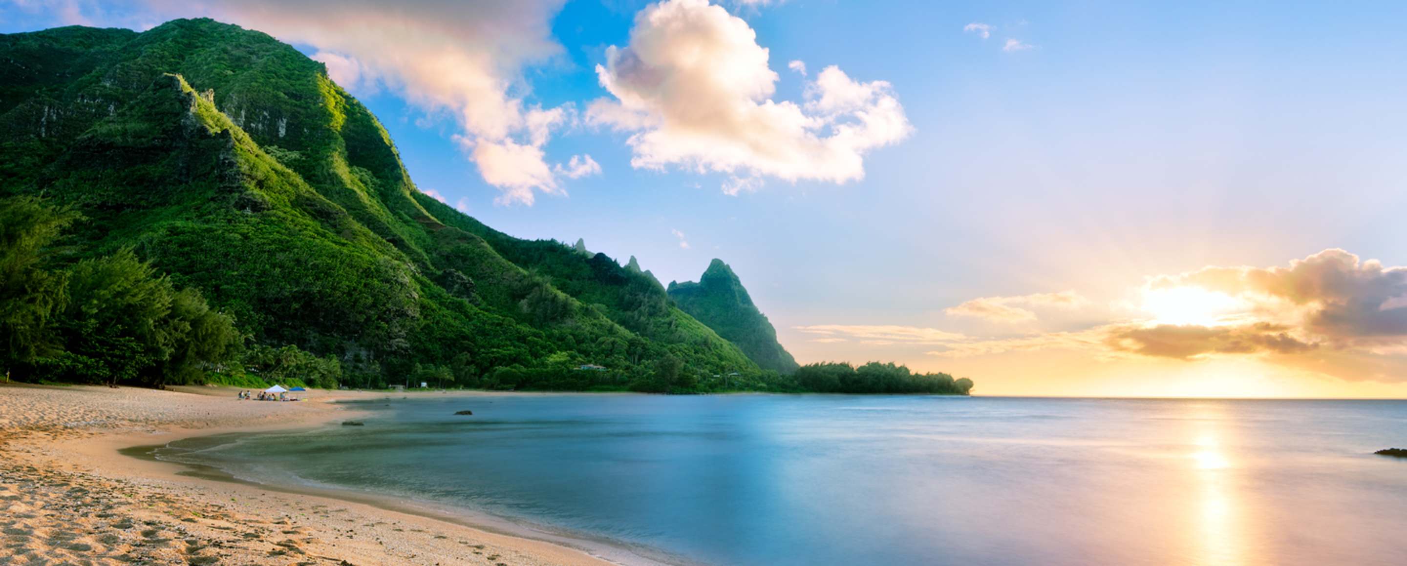 sunrise in hawaii