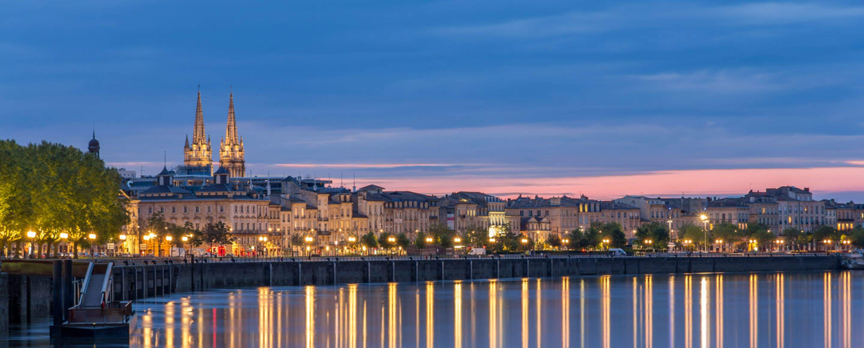 taste of bordeaux river cruise docks in bordeaux france