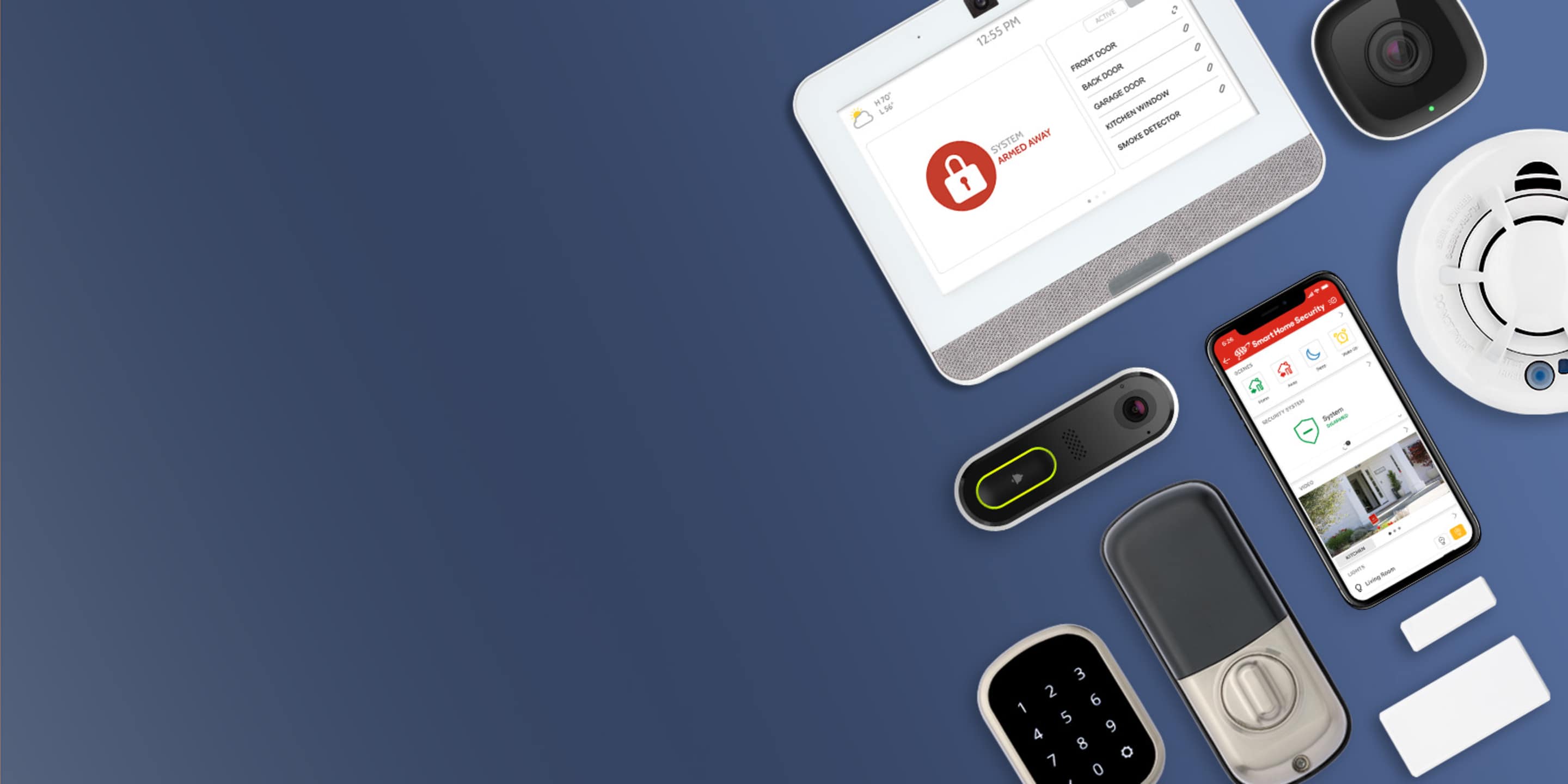 equipment for AAA smart home security bundle