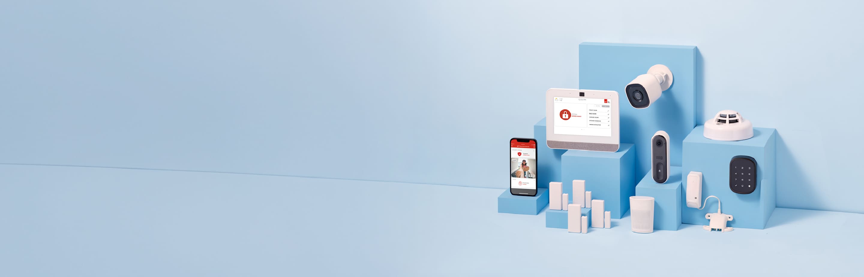 equipment for AAA smart home security bundle