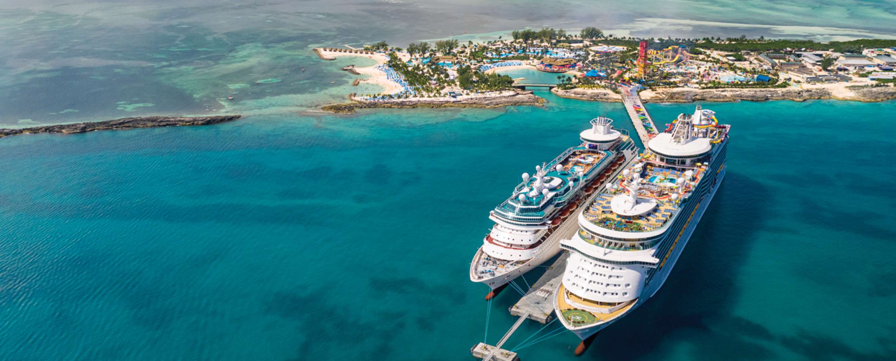 royal caribbean cruise ship and cococay