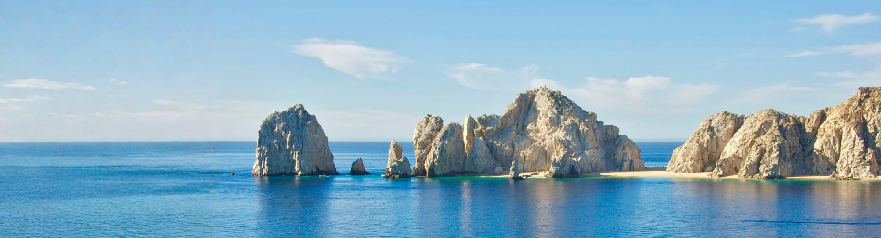 Rock formation in the sea in Cabo San Lucas, Mexico