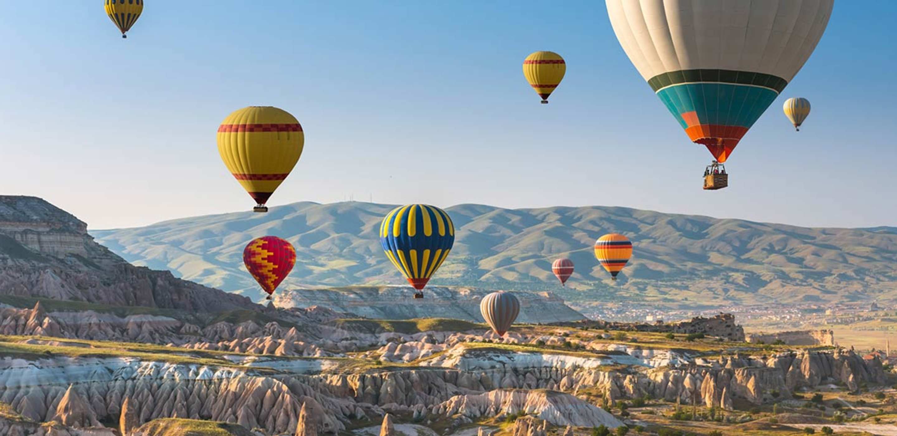 Hot air balloons booked through AAA