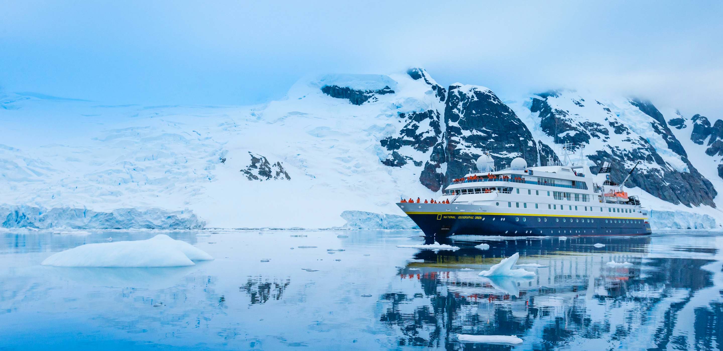 lindblad expeditions ship in antarctica