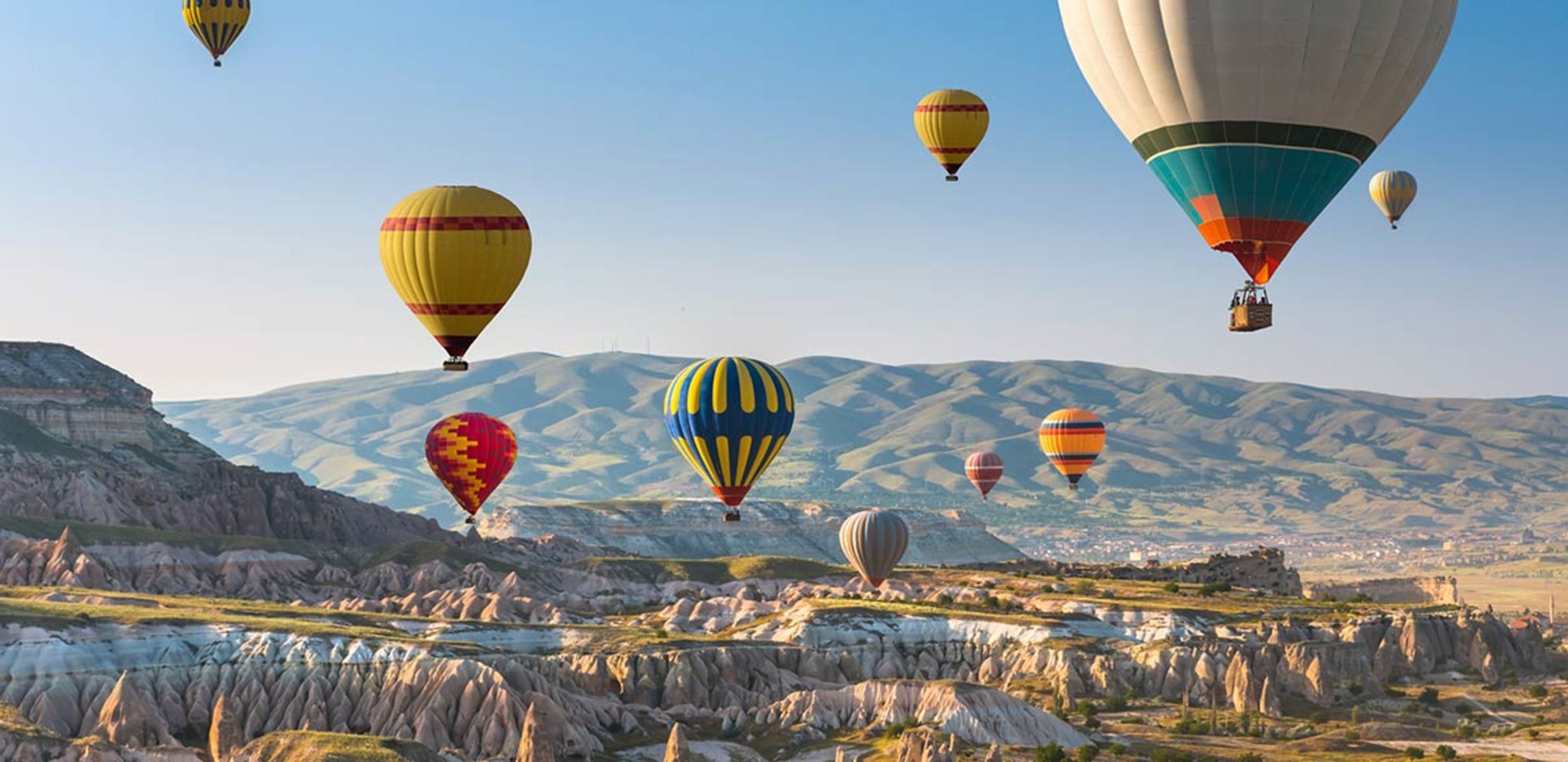 Hot air balloons booked through AAA