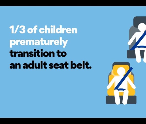 Screenshot from AAA's Child Passenger Safety: Booster Seats