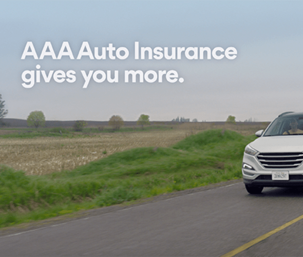 A screenshot from the AAA Auto Insurance advertisement