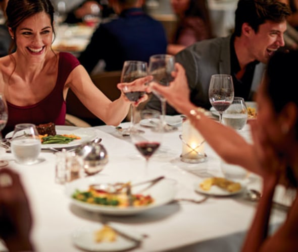 celebrity cruises guests in main dining room