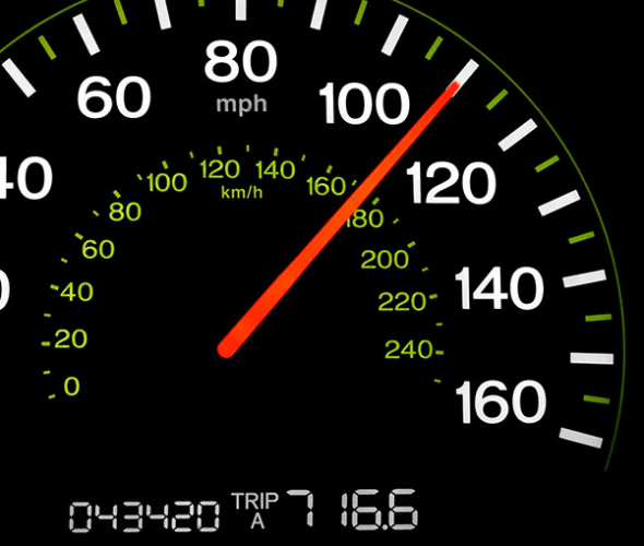 the odometer on a car insured by AAA