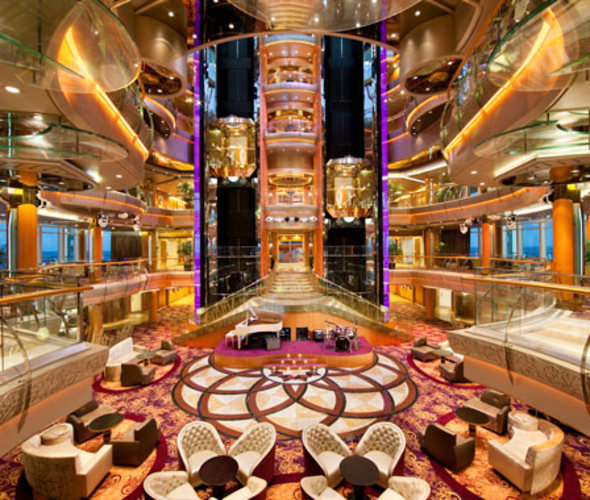 elevators on royal caribbean ship