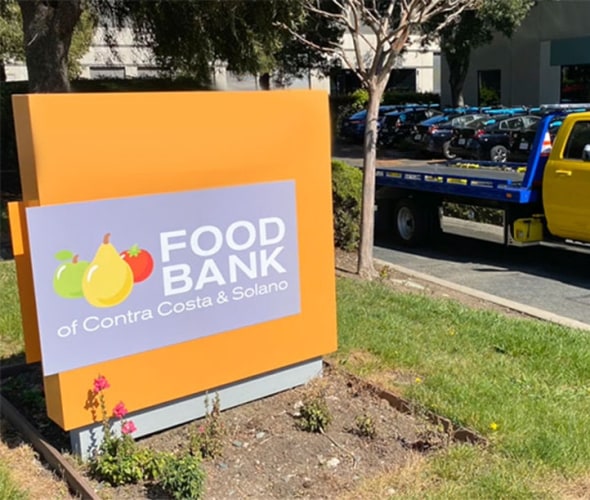 AAA supports local food banks during the covid-19 pandemic.