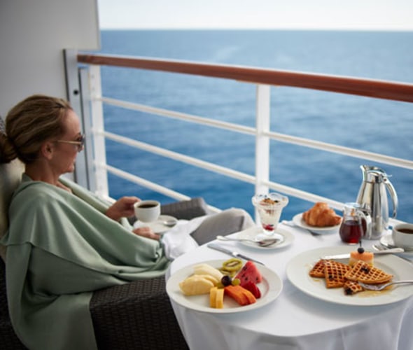 oceania cruises room service