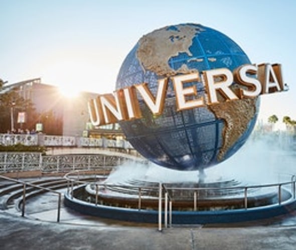 Universal Orlando Resort globe in Florida