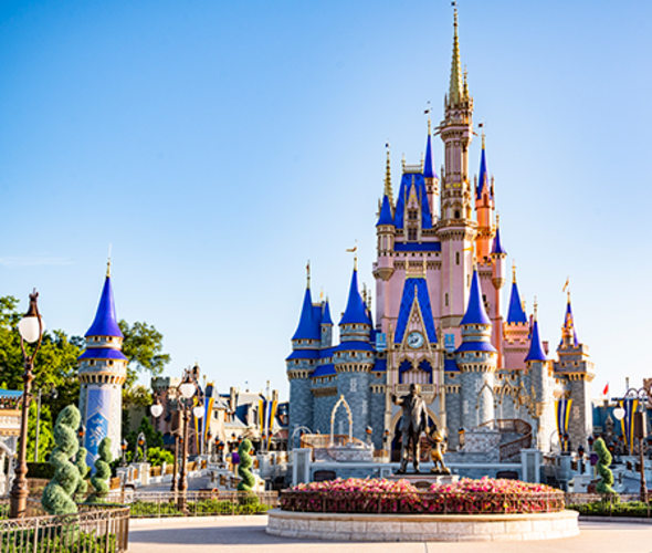 Disneyworld castle