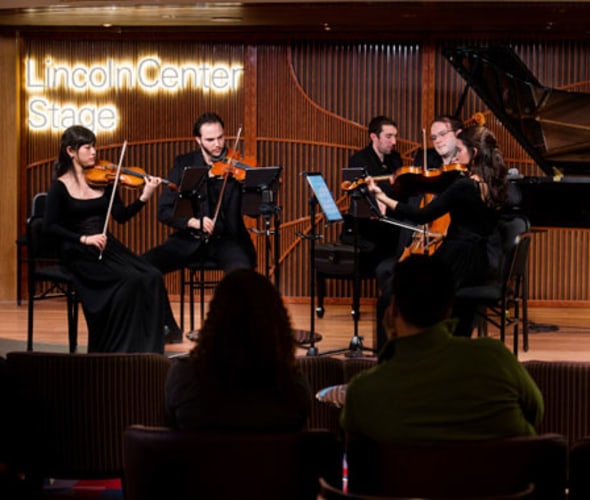 lincoln center live performance on holland america line