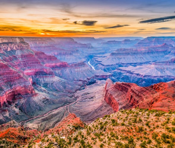 see the grand canyon on an amtrak vacation
