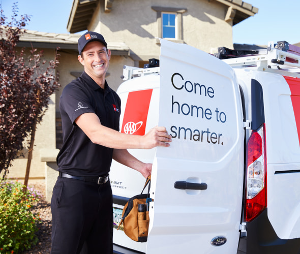 AAA Smart Home Security Pro with van