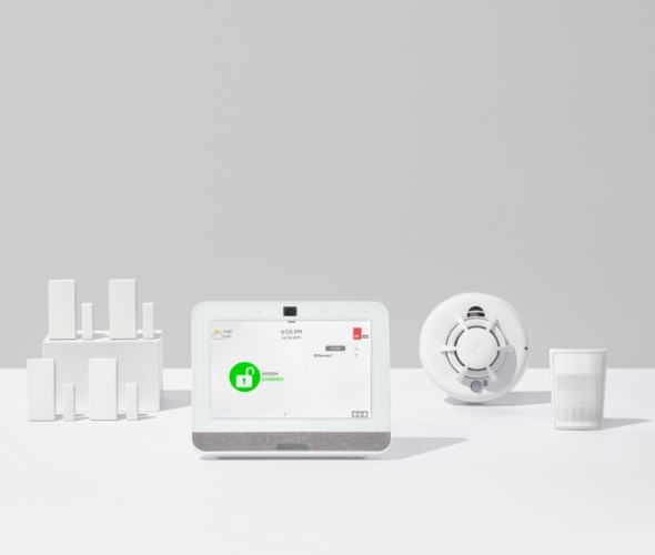 Equipment for basic AAA smart home security bundle