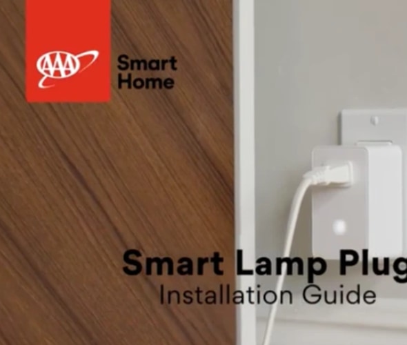 a Smart Dimmable Plug on wall