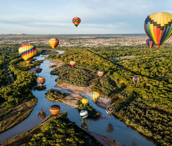 Albuquerque hot air balloon festival
