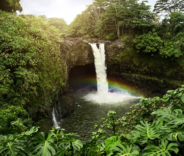 rainbow falls hilo hawaii $175 vacation package savings
