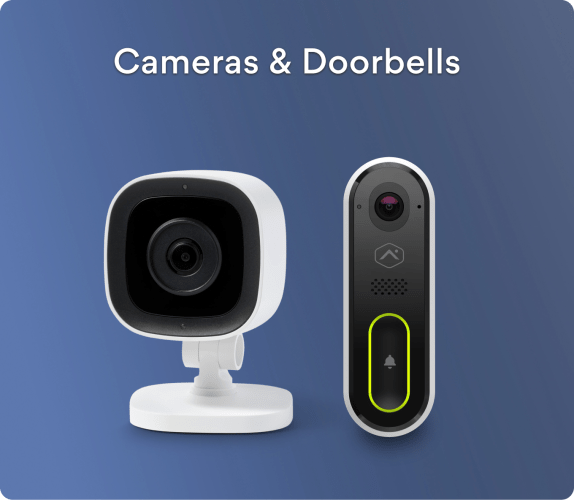 security camera and smart doorbell